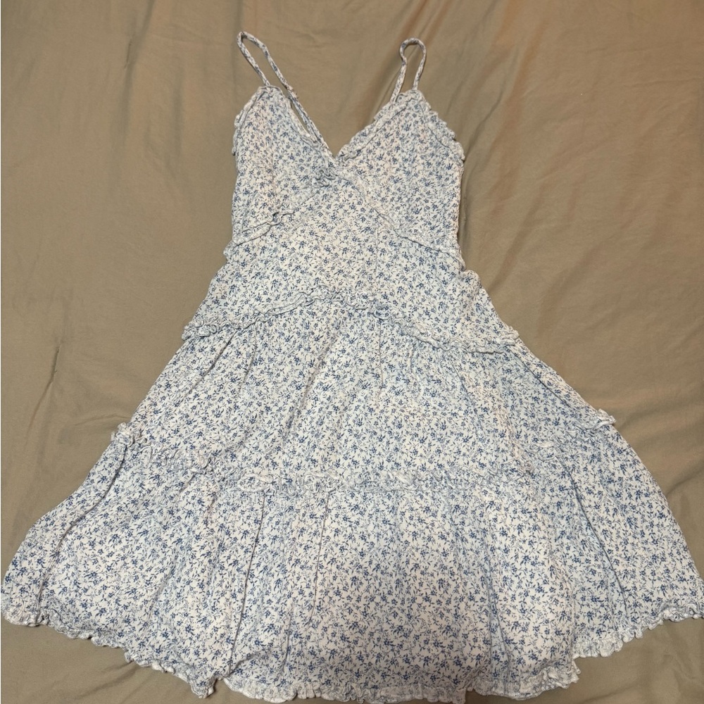 Altar'd State Floral Spaghetti Strap Mini Dress